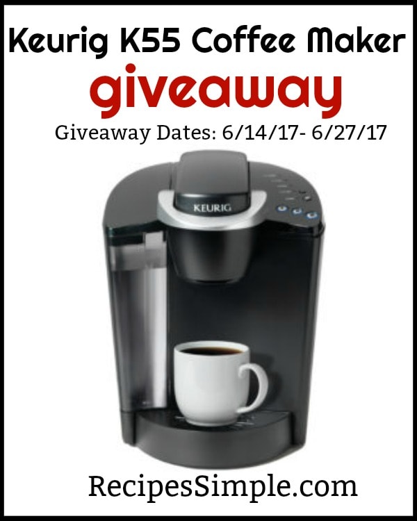 Keurig K55 Coffee Maker Giveaway