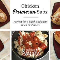 Chicken Parmesan Subs