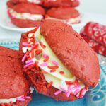 Valentines Day Sandwich Cookies