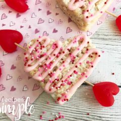 Valentine's Day Rice Krispie Treats