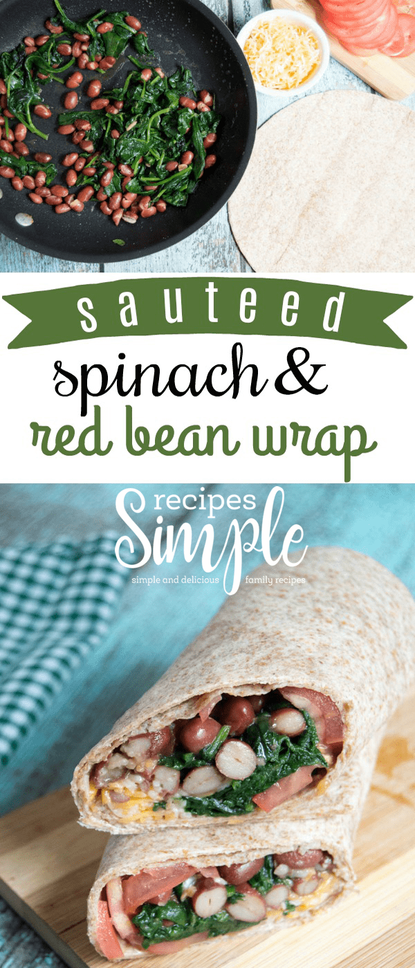 spinach and red bean pin