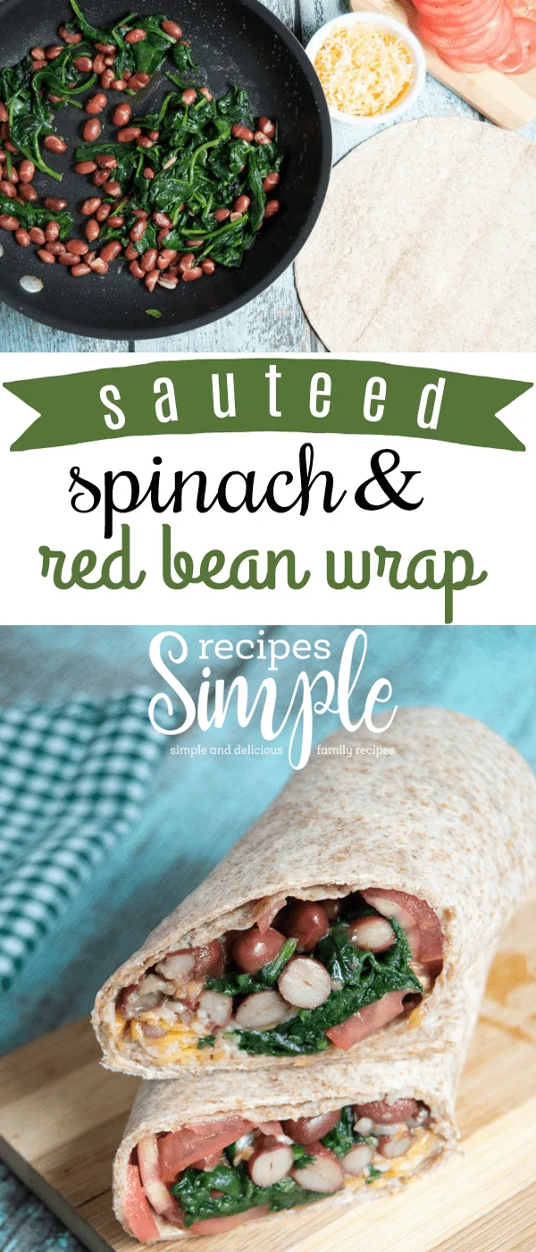 spinach and red bean pin