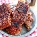 Apple BBQ Side Ribs Recipe