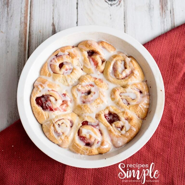 Cherry Cinnamon Rolls