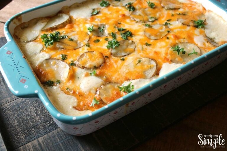 Hamburger Potato Casserole Recipe