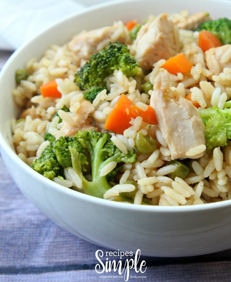 One Pot Chicken Teriyaki Rice Bowls