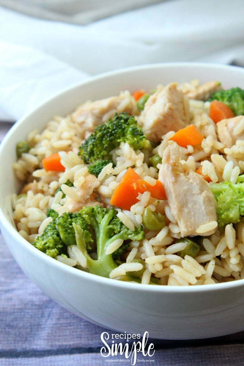 One Pot Chicken Teriyaki Rice Bowls