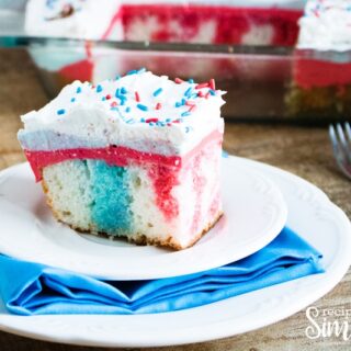 Firecracker Poke Cake