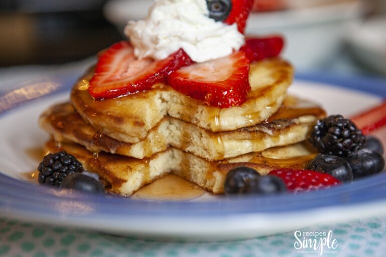 Mixed Berry Pancakes