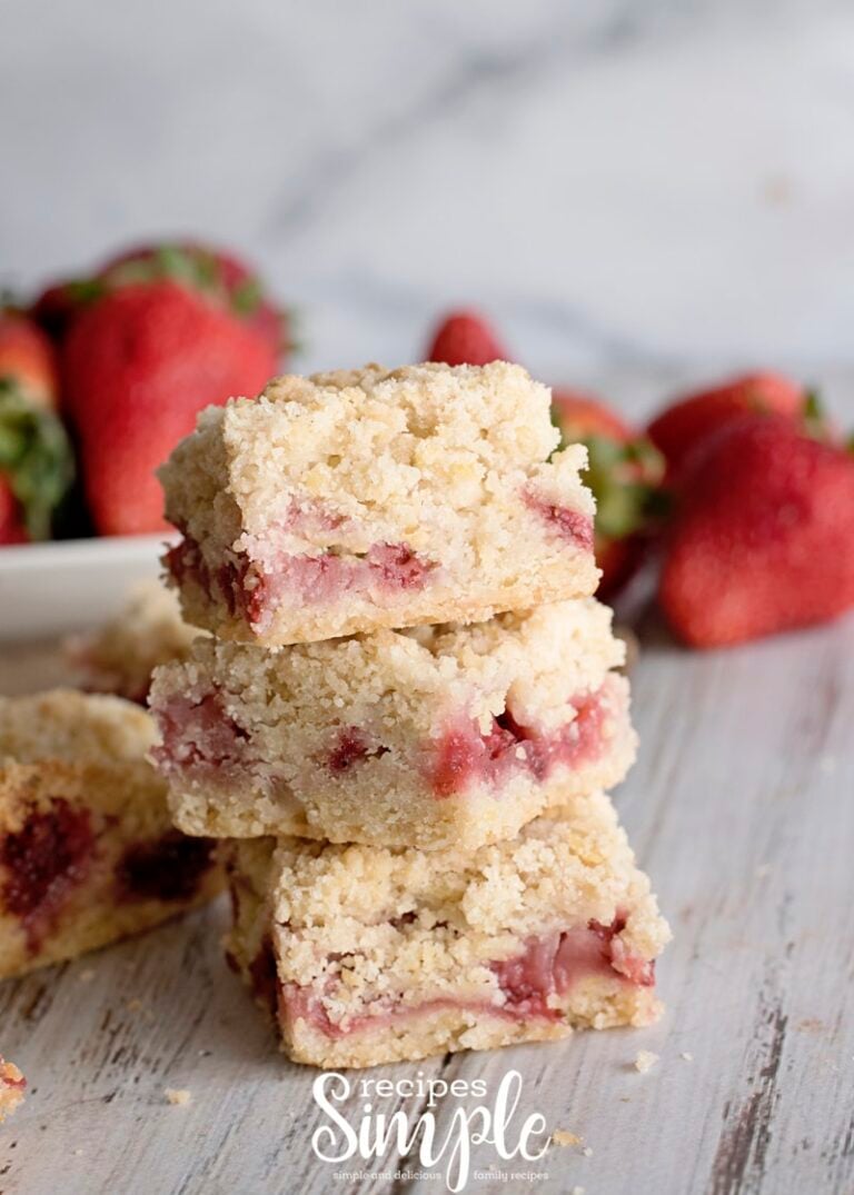 Strawberry Crumb Bars
