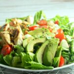 Chicken Avocado Caprese Salad