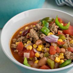 Tex Mex Hamburger Soup