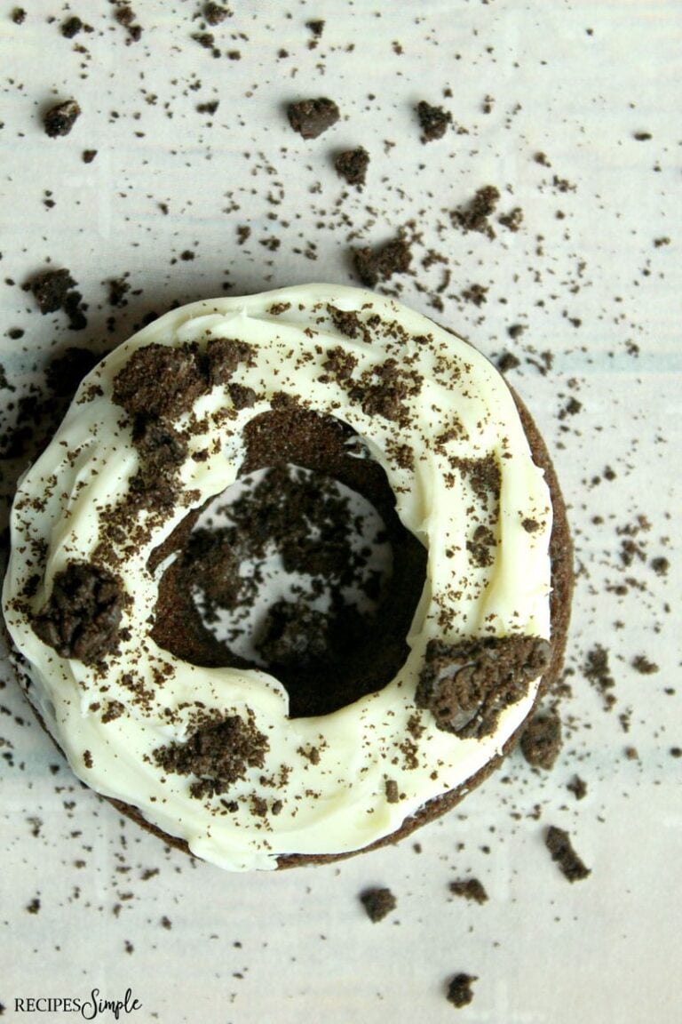 Baked Oreo Donuts Recipe
