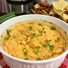 Instant Pot Buffalo Chicken Dip Appetizer