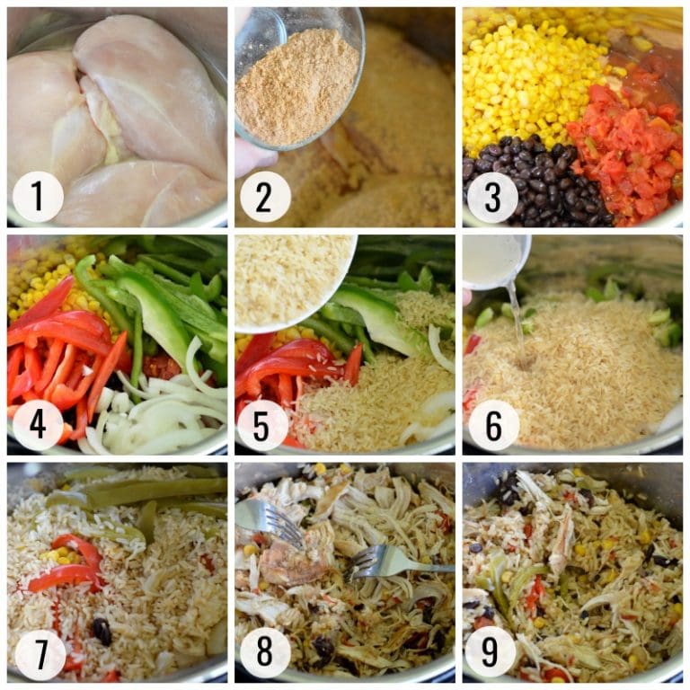 Instant Pot Shredded Chicken Burrito Bowls Recipes Simple