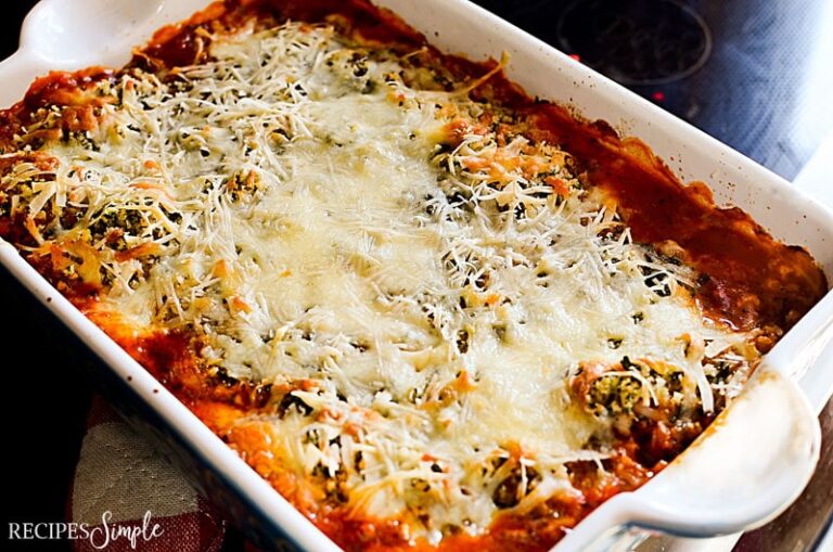 Parmesan Marinara Chicken Bake