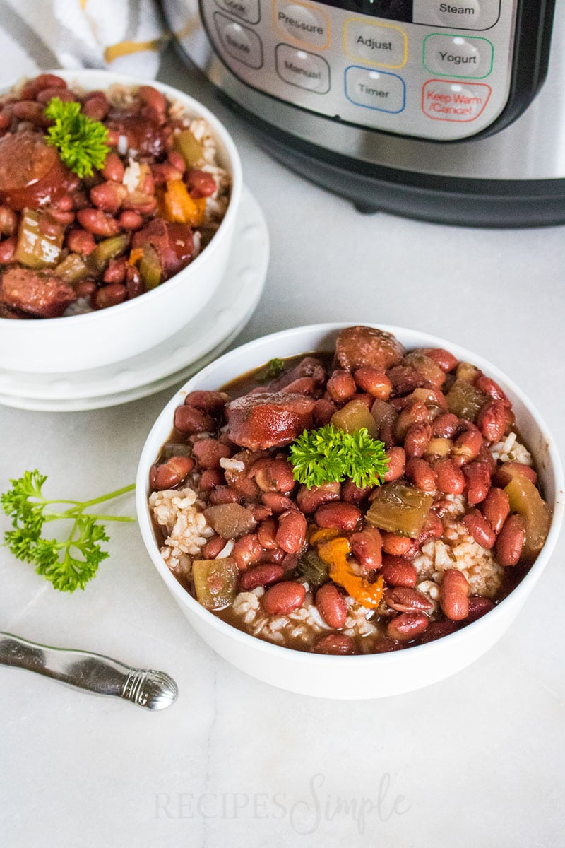Instant Pot Red Beans and Rice