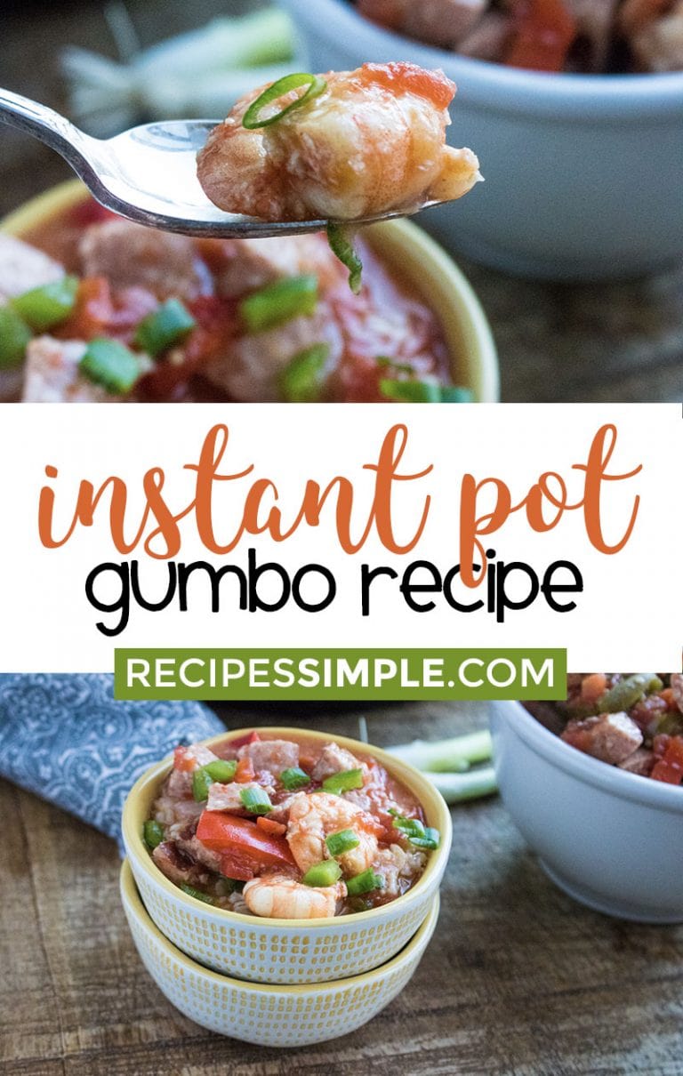Instant Pot Gumbo Recipe Recipes Simple