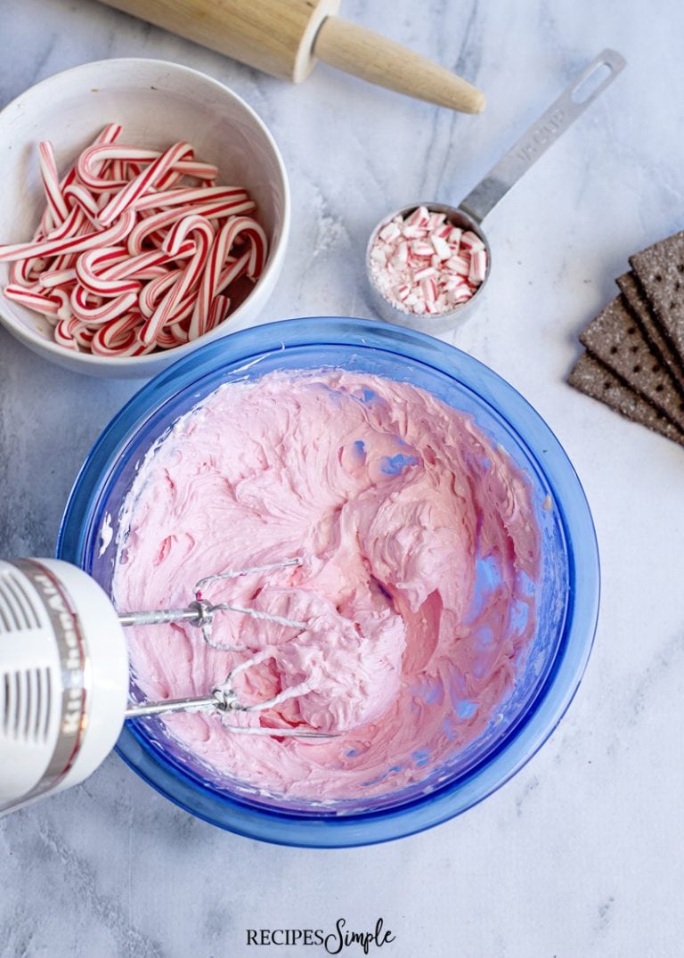 Candy Cane Christmas Dip Recipes Simple