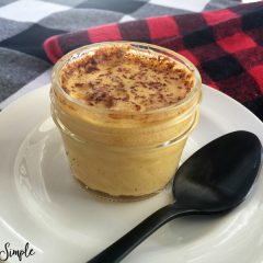 Creamy Eggnog Custard