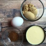 Eggnog Custard Ingredients