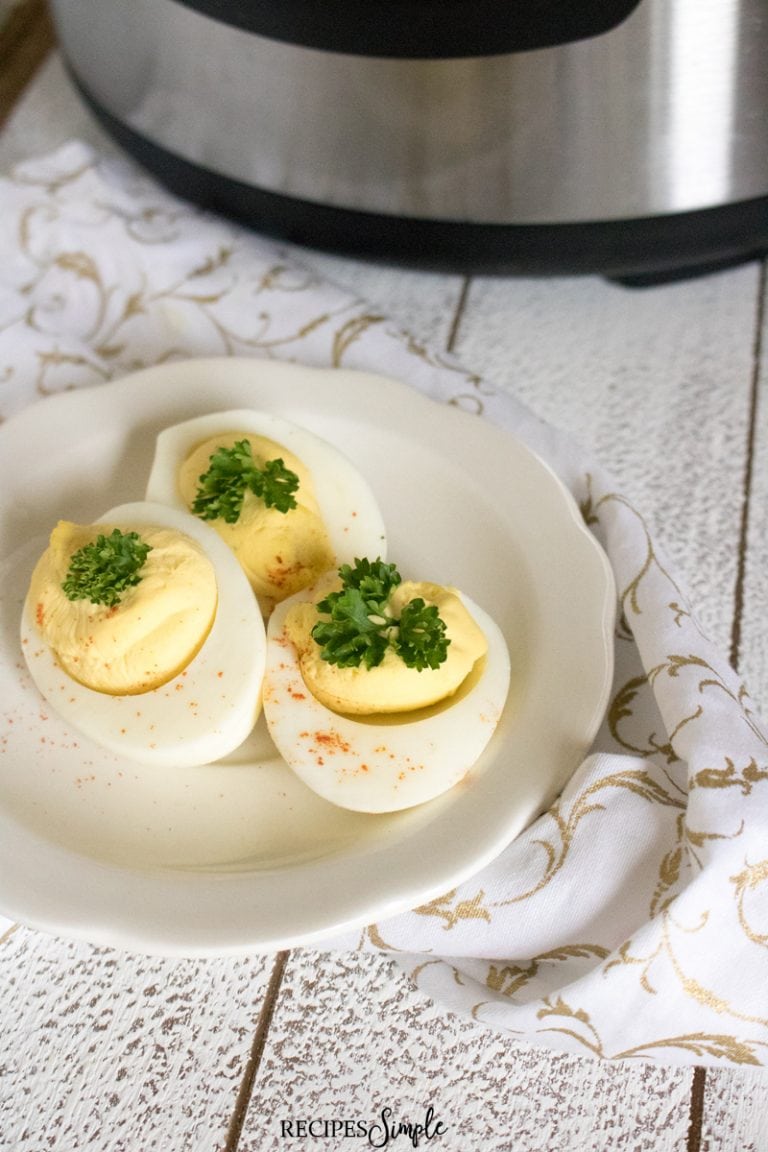 Instant Pot Deviled Eggs Recipes Simple