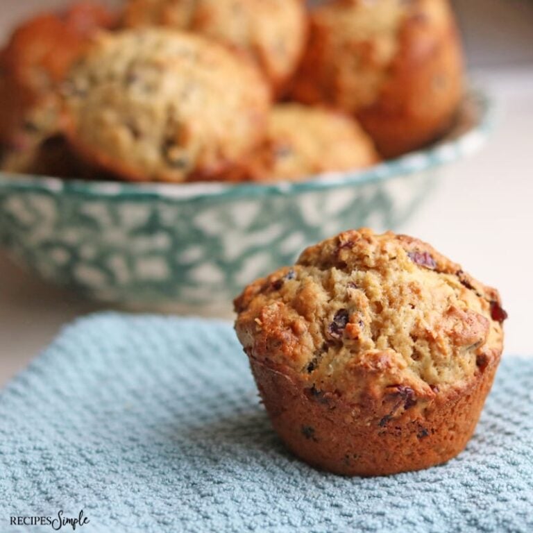 Cranberry Pecan Muffins