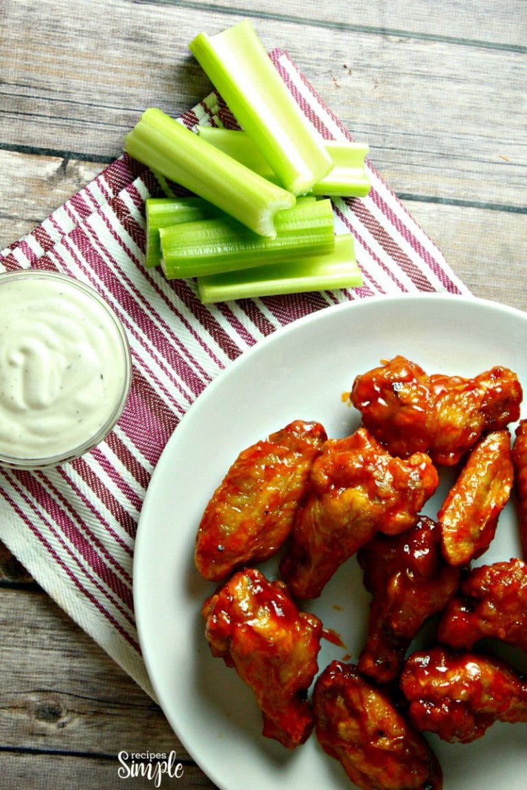 Crispy Oven Baked Hot Wings Recipes Simple