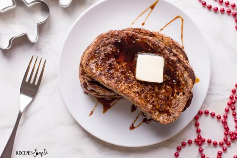 Gingerbread French Toast