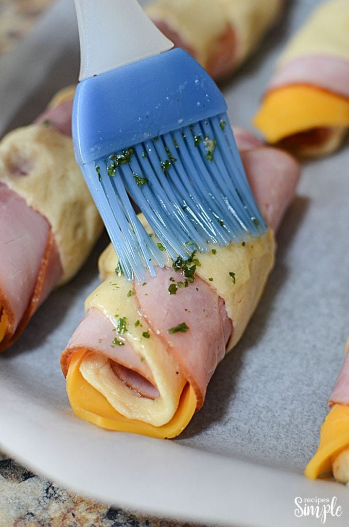 Ham And Cheddar Crescent RollUps Recipes Simple