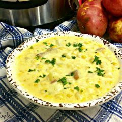 Instant Pot Corn Chowder