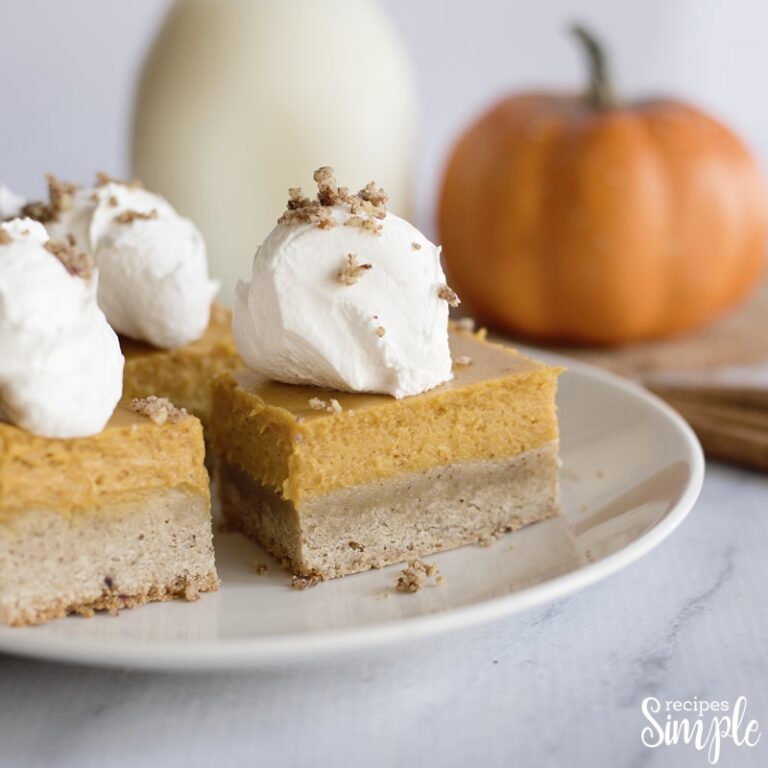 Pumpkin Gooey Butter Bars