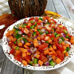 Sweet Potato Pico De Gallo