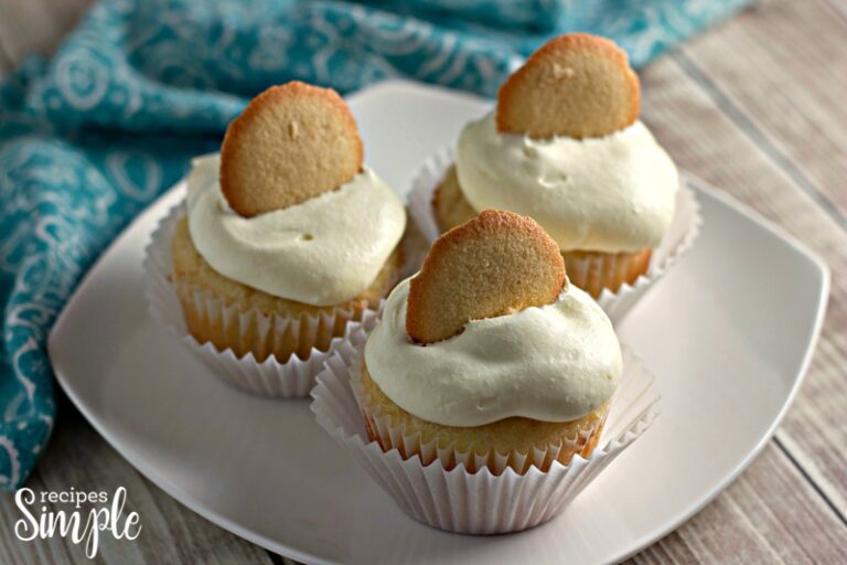 Banana Pudding Cupcakes