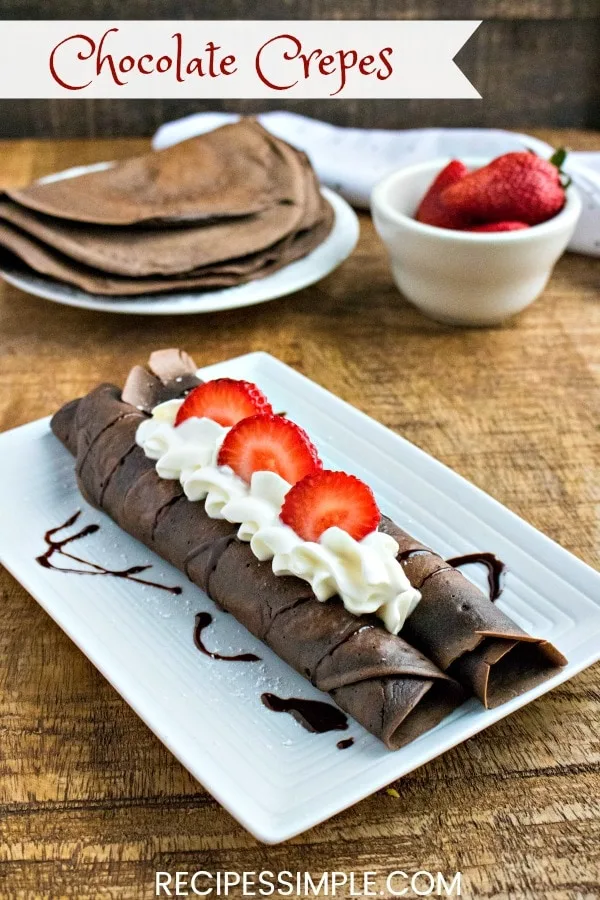 Best Chocolate Crepes Recipe