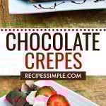 Chocolate Crepes Recipe