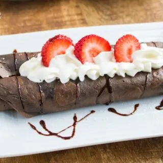Chocolate Dessert Crepes