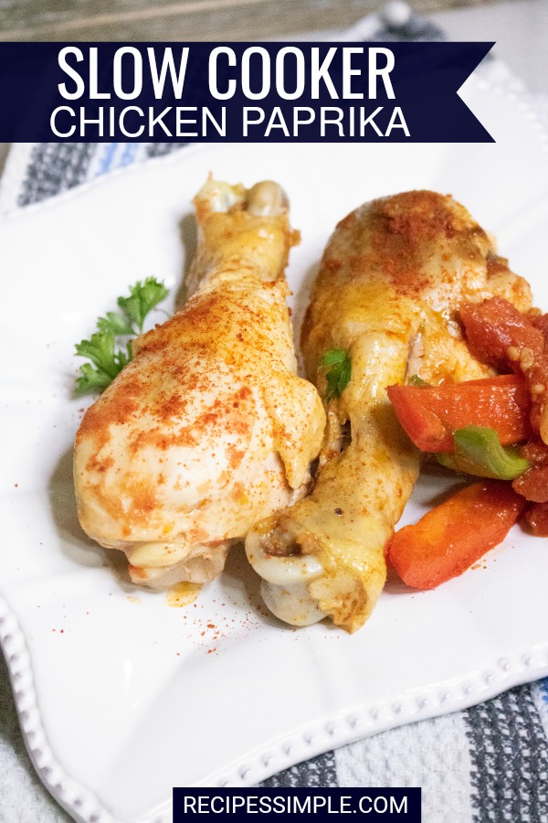 Crockpot Chicken Paprika Recipe