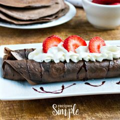 Easy Chocolate Crepe Recipe
