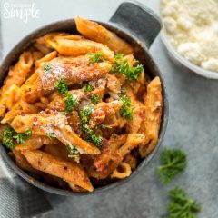 Easy Instant Pot Five Cheese Ziti