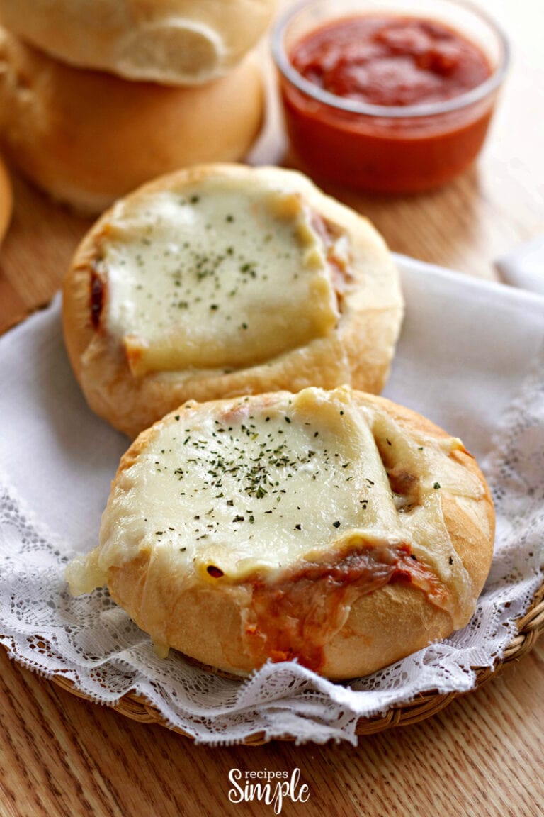 Baked Lasagna Garlic Bread Bowls Recipes Simple