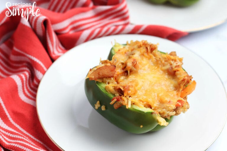 Chicken Fajita Stuffed Peppers Recipes Simple