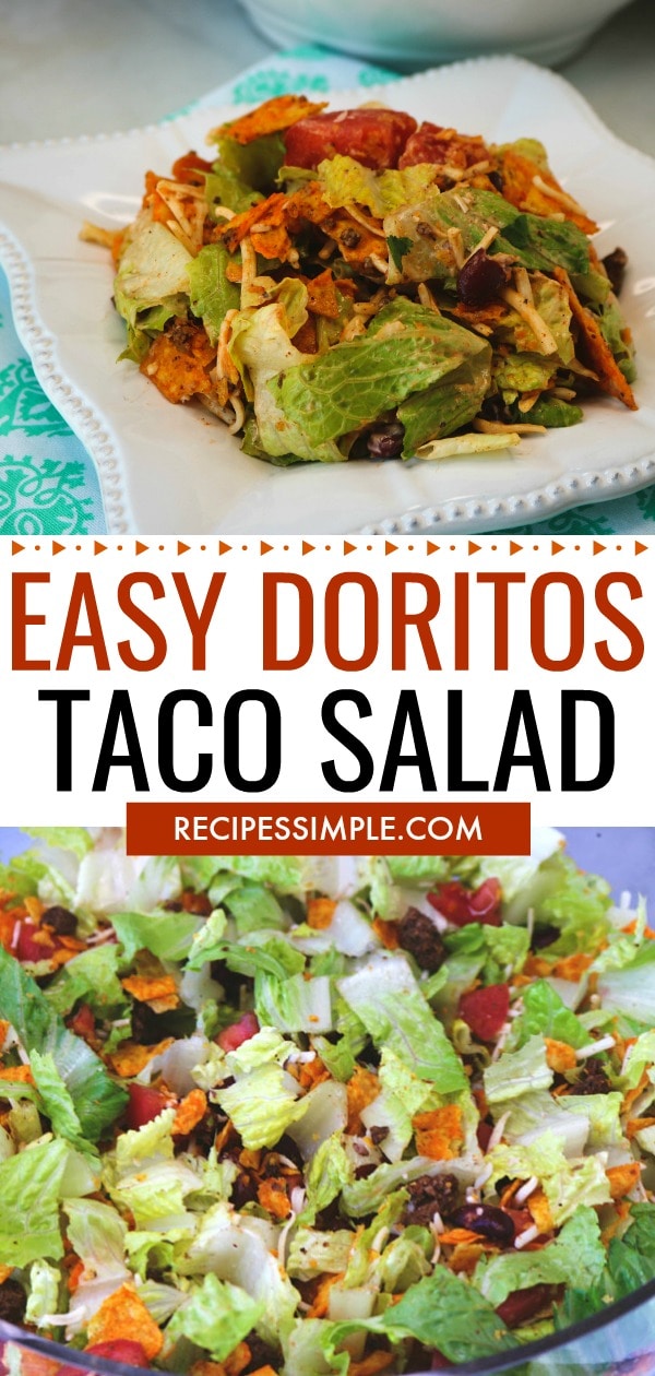 Easy Doritos Taco Salad