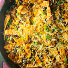 Beef Burrito Skillet
