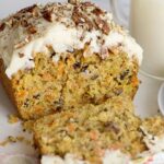 Frosted Carrot Cake Loaf