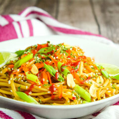 Spicy Thai Noodles Bowl