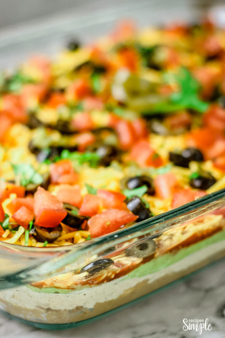 Mexican Layer Dip Recipes Simple