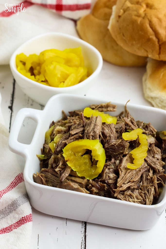 Slow Cooker Italian Beef Recipe Recipes Simple