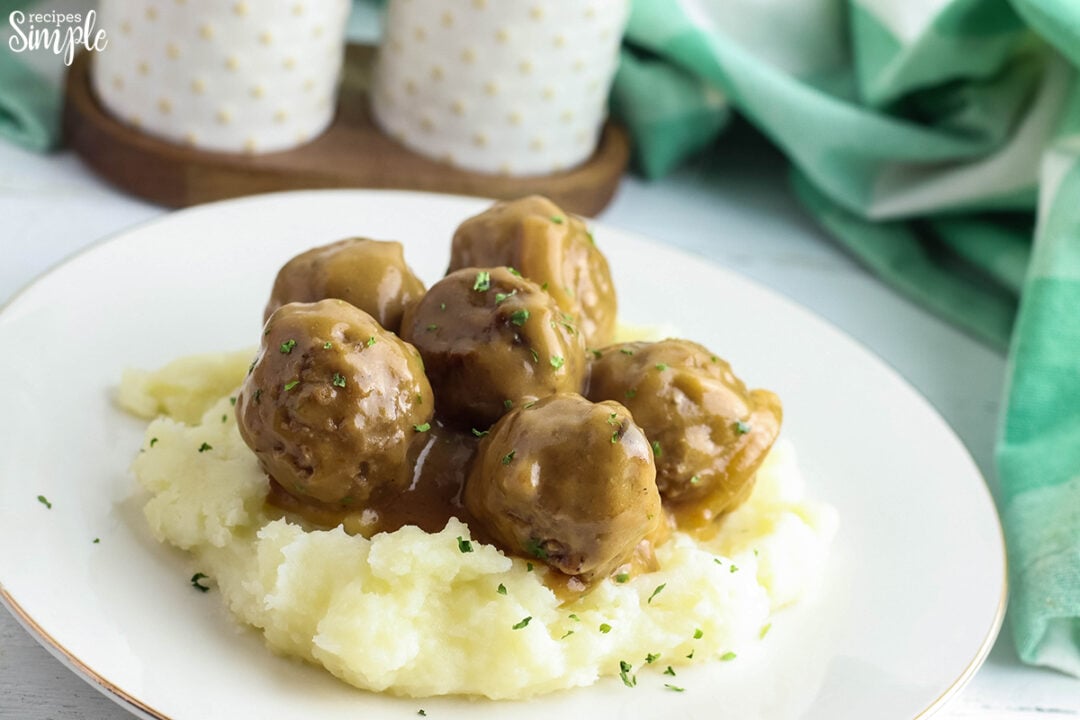 Slow Cooker Meatballs And Gravy Recipes Simple
