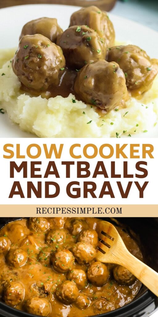 Slow Cooker Meatballs And Gravy Recipes Simple